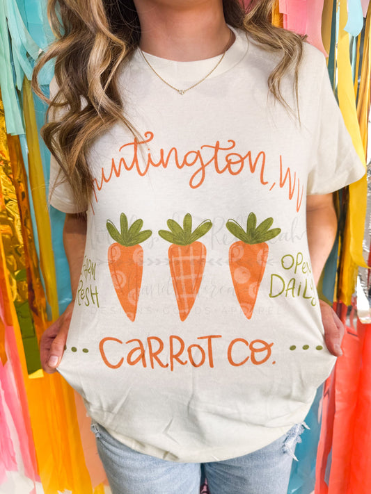 Carrot Co. (Custom Name) - Tees