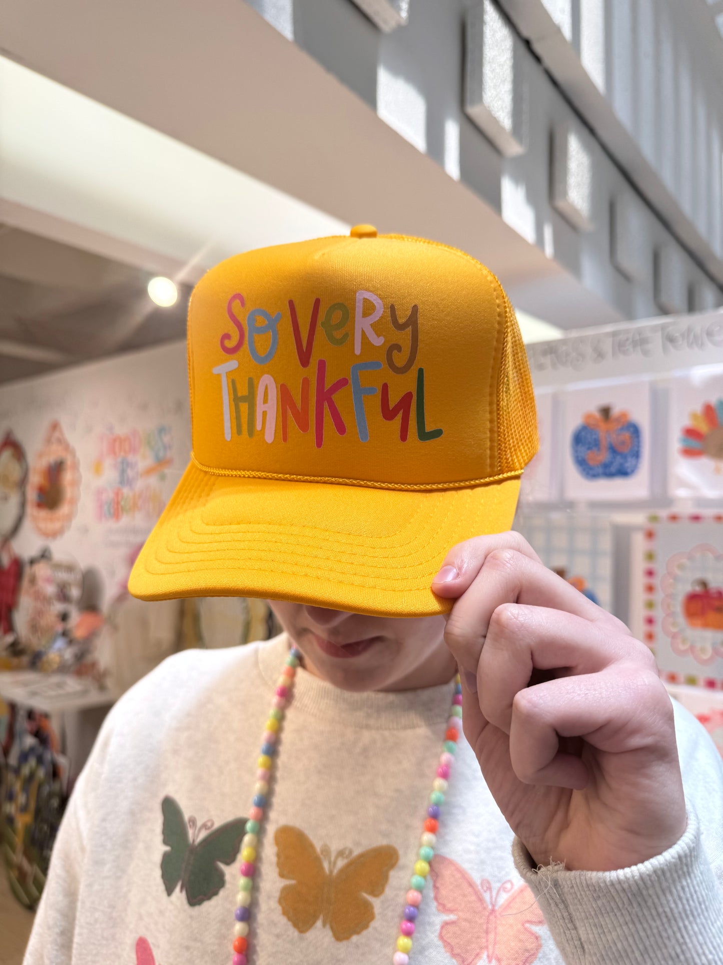 So Very Thankful Trucker Hat