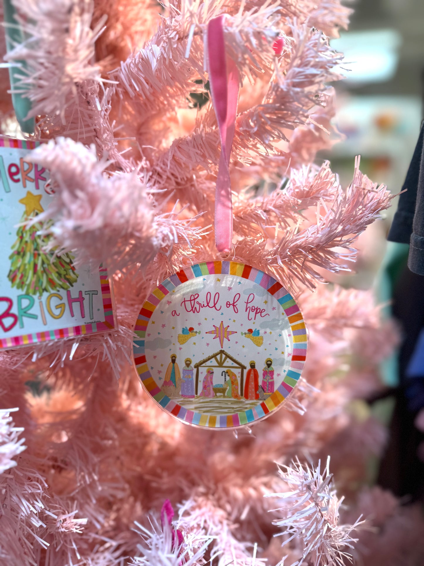 A Thrill of Hope Acrylic Ornament