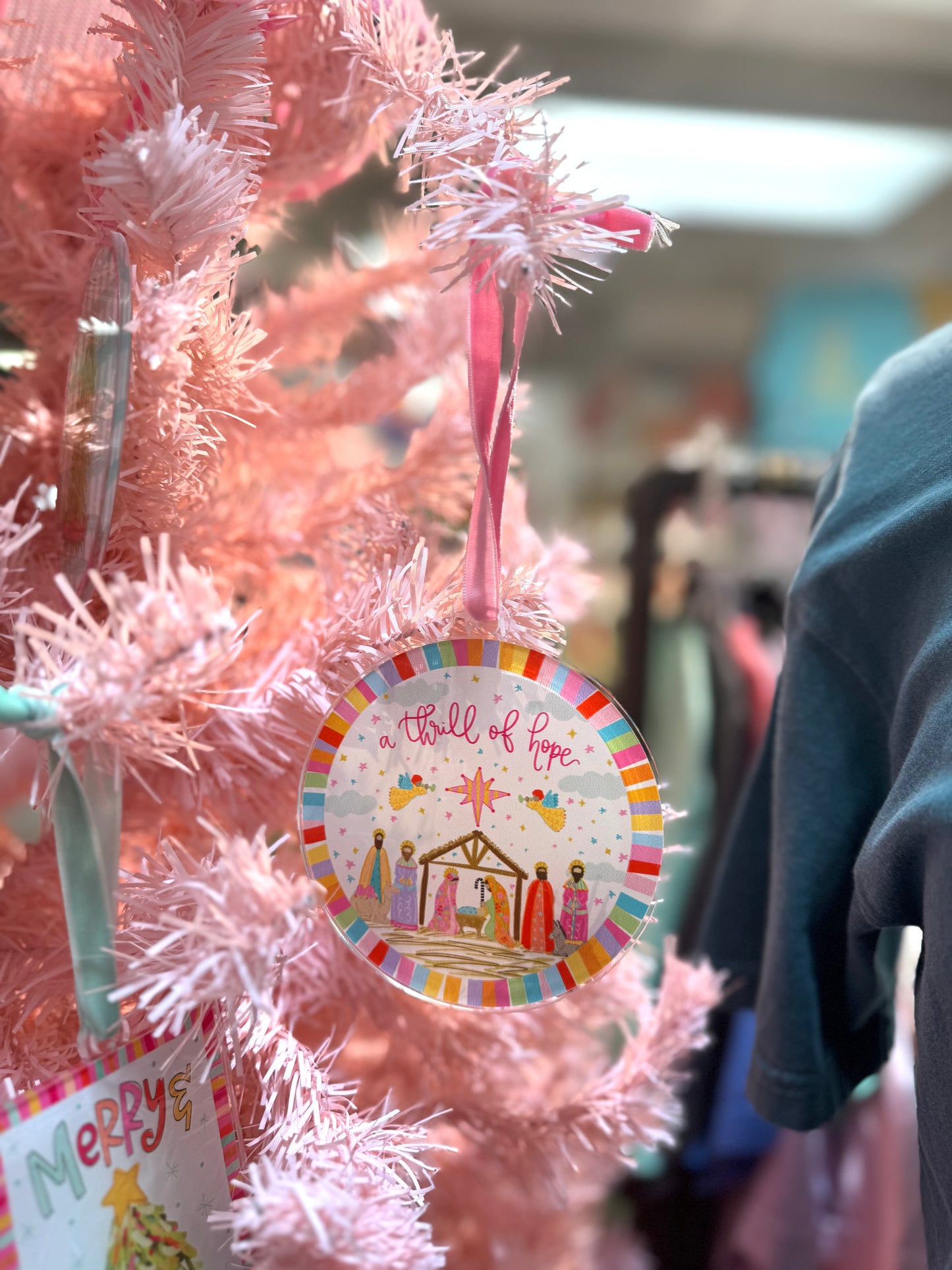 A Thrill of Hope Acrylic Ornament