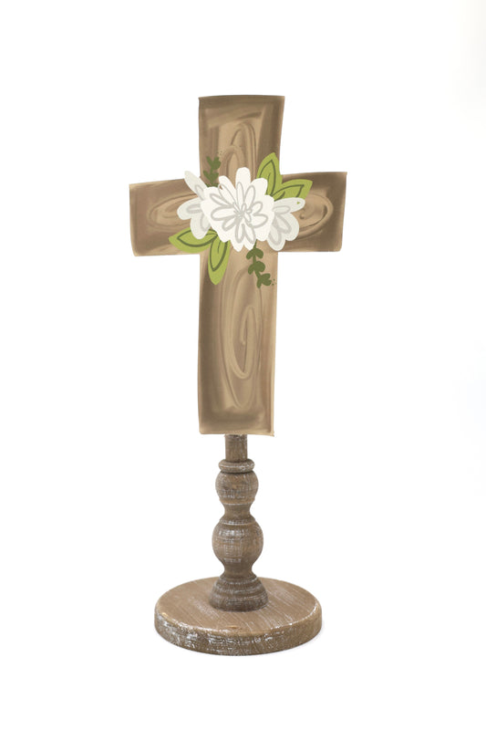 Wooden Cross Topper