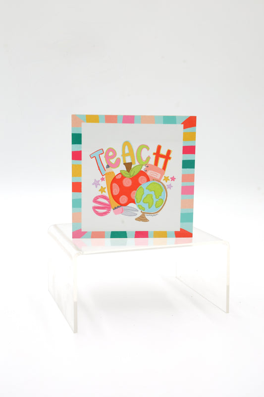 Teach Icons 4x4 Block