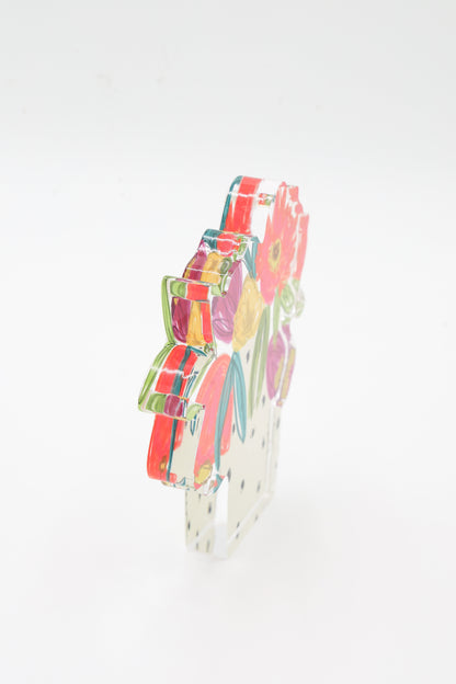 101 Flowers Acrylic Shelf Sitter