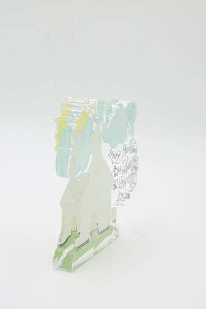 Doxology Church Acrylic Shelf Sitter