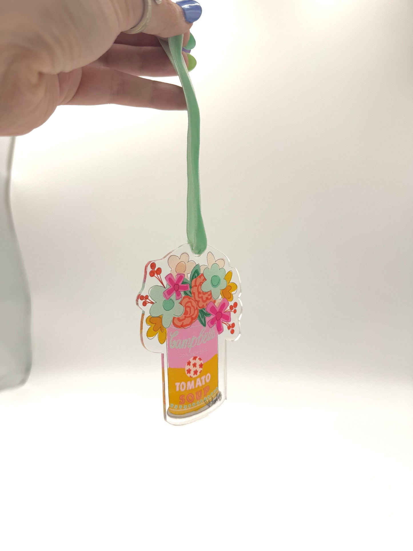 Soup Can Acrylic Ornament