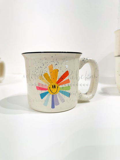 Rainbow Sun Mug - Coffee Mug