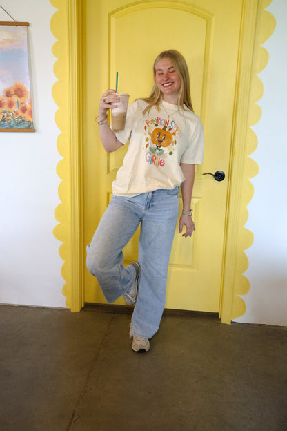 Pumpkin Spice Girlie Tee