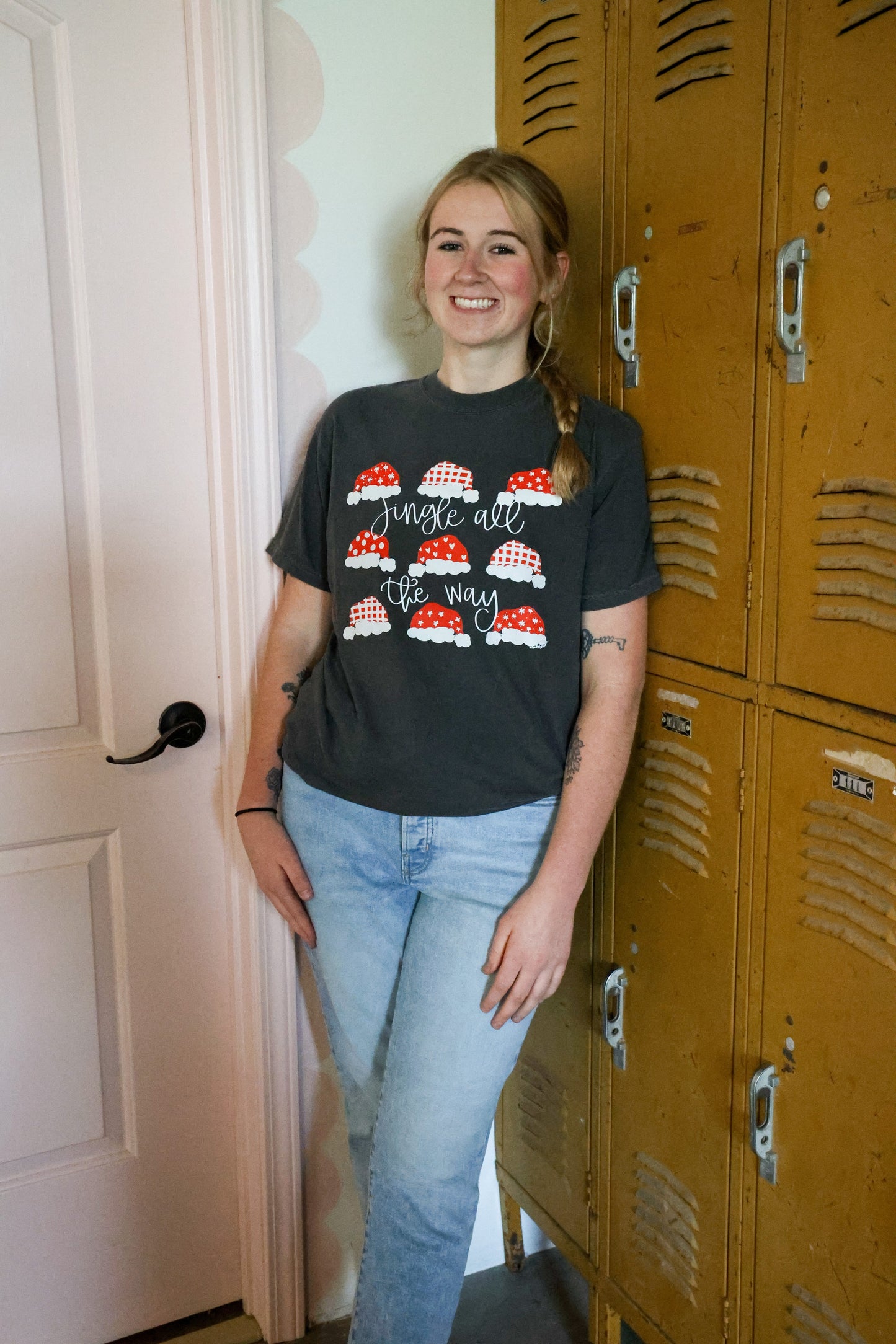 Jingle All the Way Pepper Tee