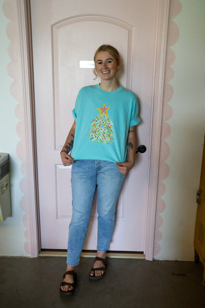 Merry and Bright Friendship Tree Tee