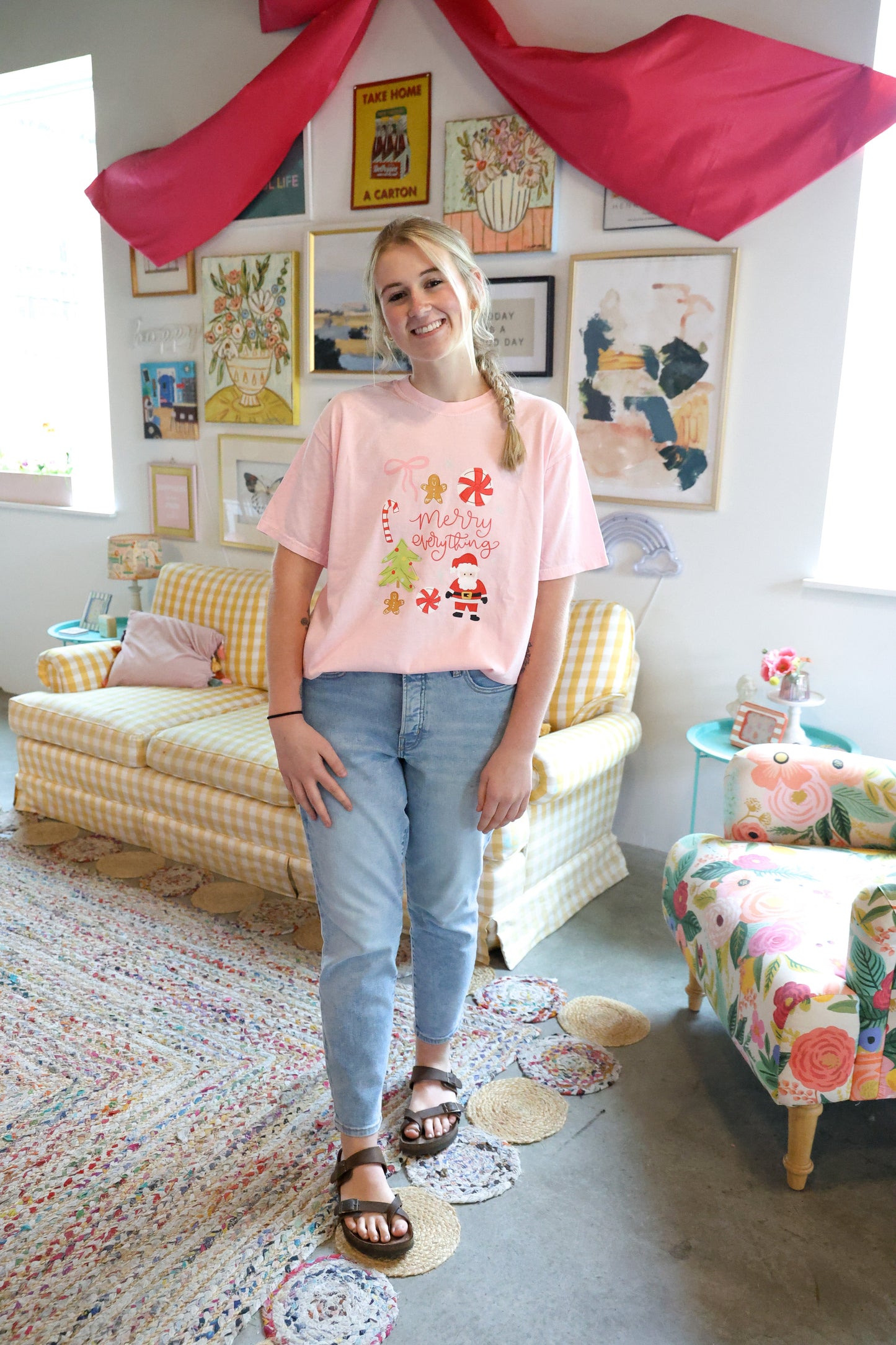 Merry Everything Icons Blossom Tee