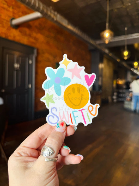 Swiftie Smiley Sticker