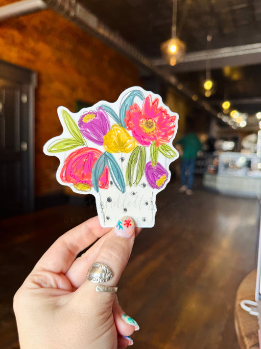 101 Flowers Sticker