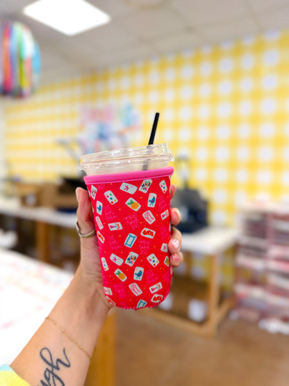 Mahjong Girlie Iced Coffee Sleeve