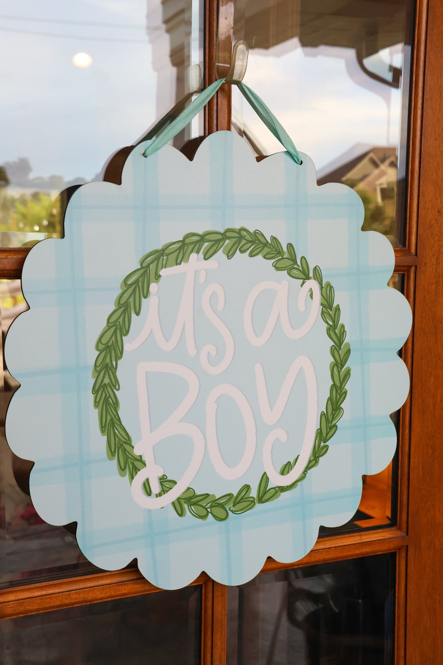It's a Boy Doorhanger