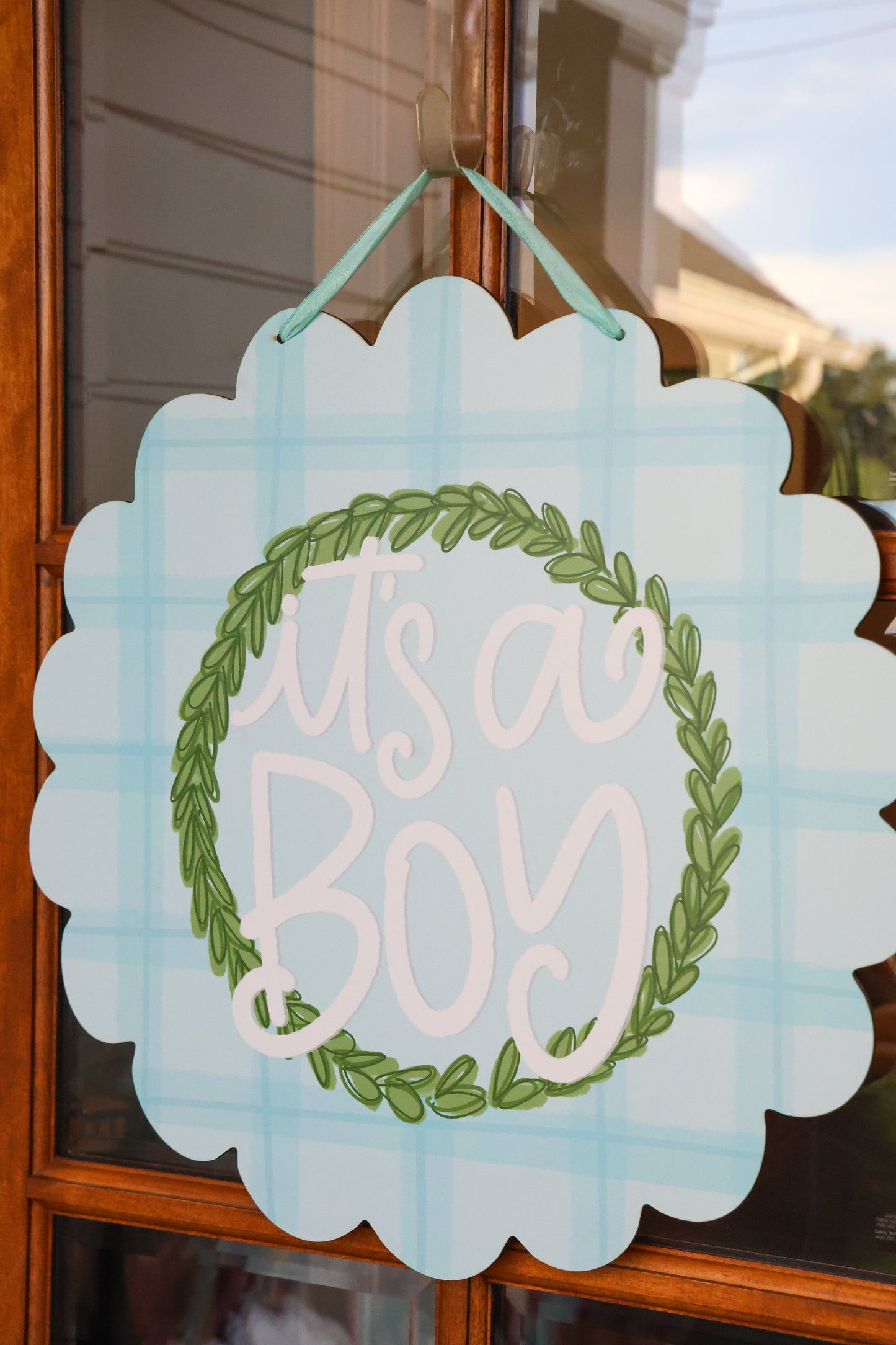 It's a Boy Doorhanger