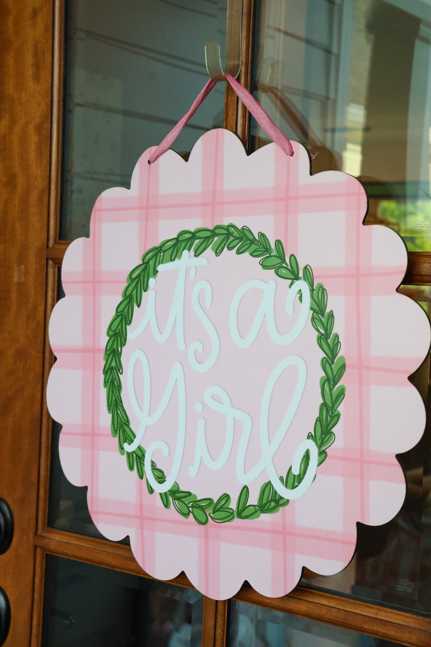 It's a Girl Doorhanger