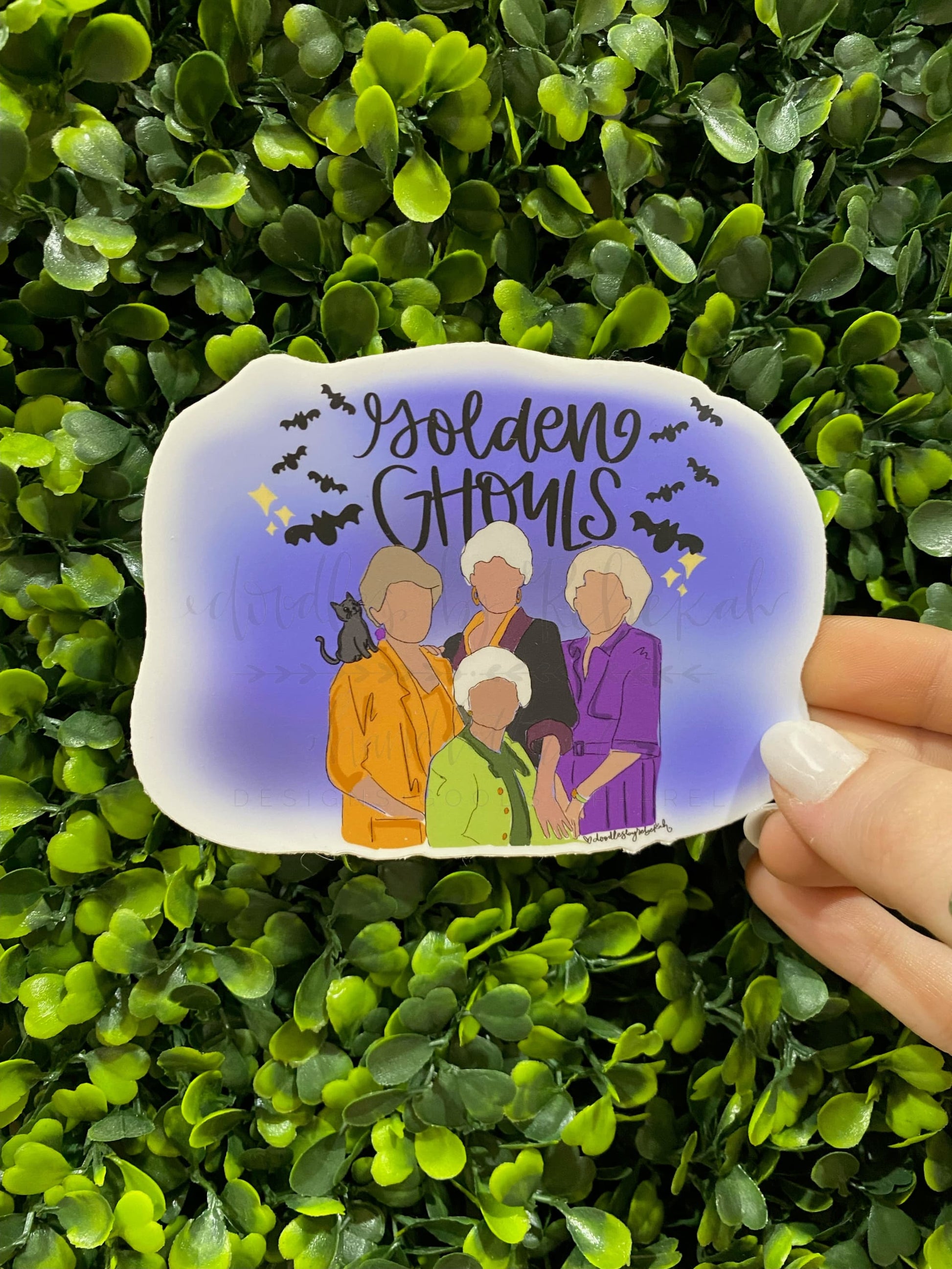 Golden Ghouls Sticker - Sticker