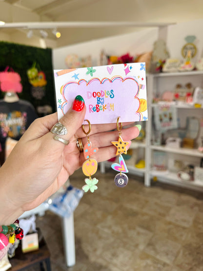 Create Your Own Happy Mismatched Earrings