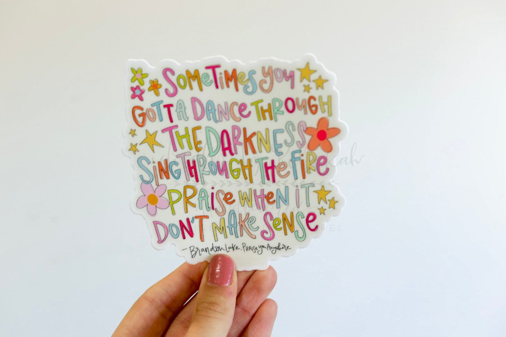Doodles by Rebekah - Praise When It Doesn't Make Sense Sticker ...