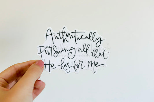 Authentically Pursuiting