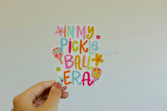 In My Pickleball Era Sticker
