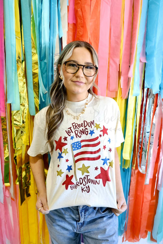 Let Freedom Ring (Custom Name) - Tees