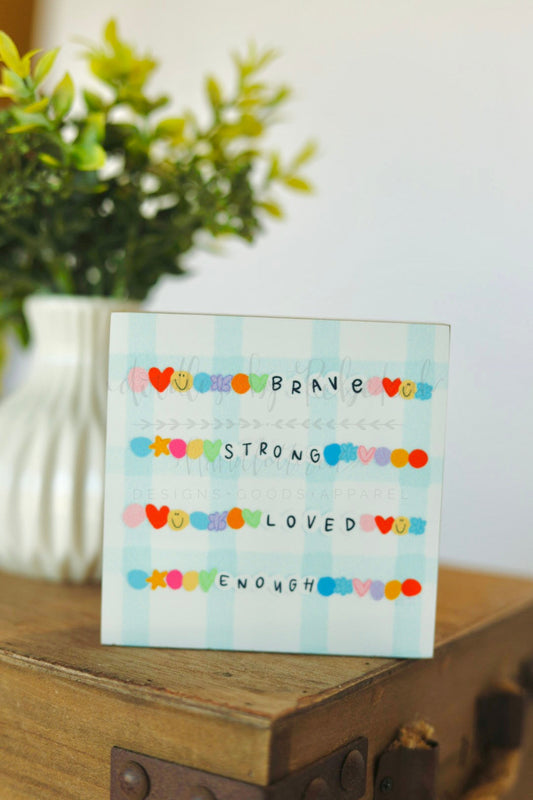 Friendship Bracelet Block