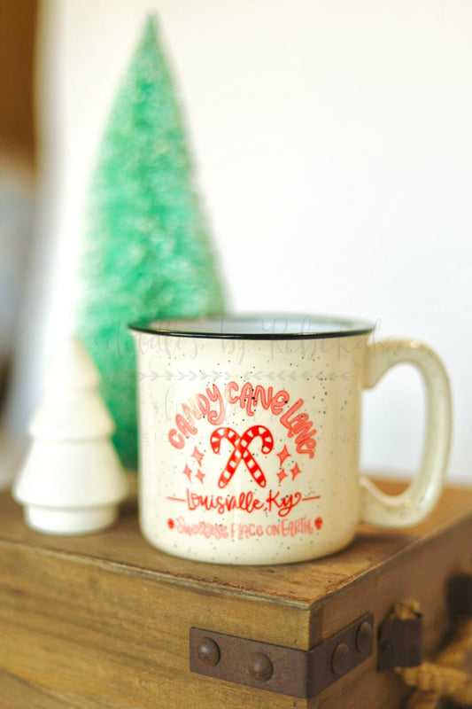 Candy Cane Lane (Custom) Mug