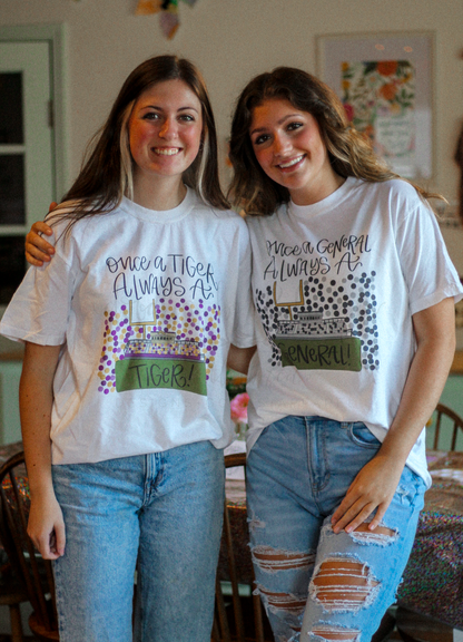 *Custom School* Once and Always Tee & Sweatshirt