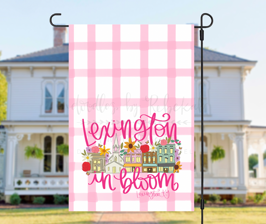 *Custom Name* In Bloom Garden Flag