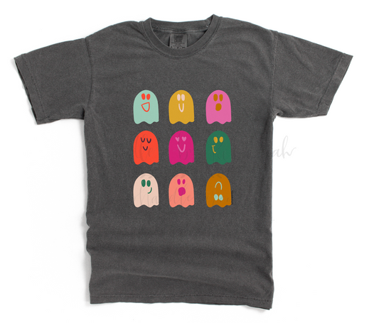 Colorful Ghost Collage