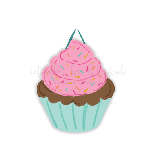 Cupcake Doorhanger