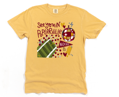 See You in Custom School Color Tee