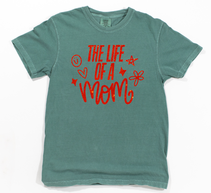 The Life of a *Custom Name* Light Green Tee