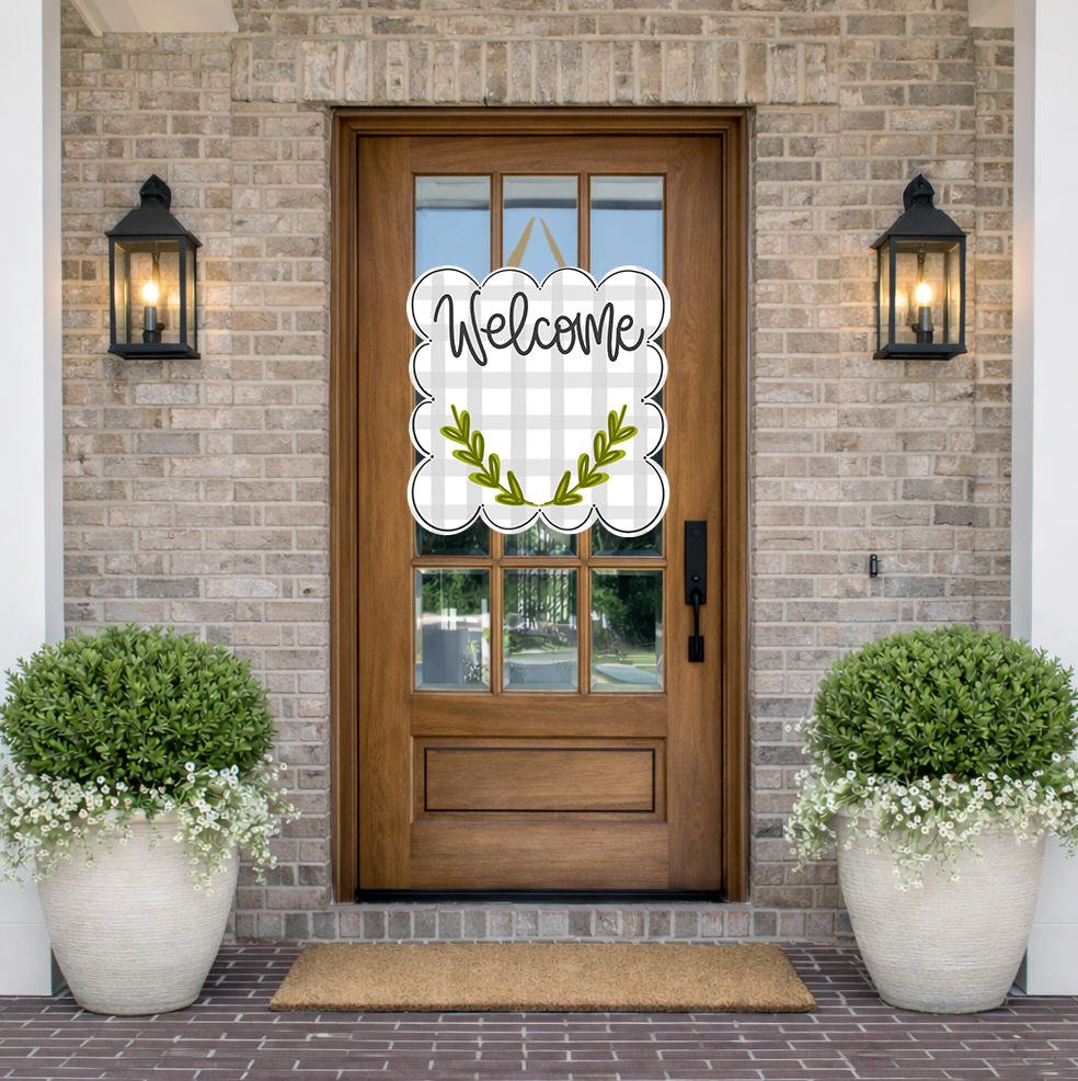 Interchangeable Door Hanger for 8 inch Attachments