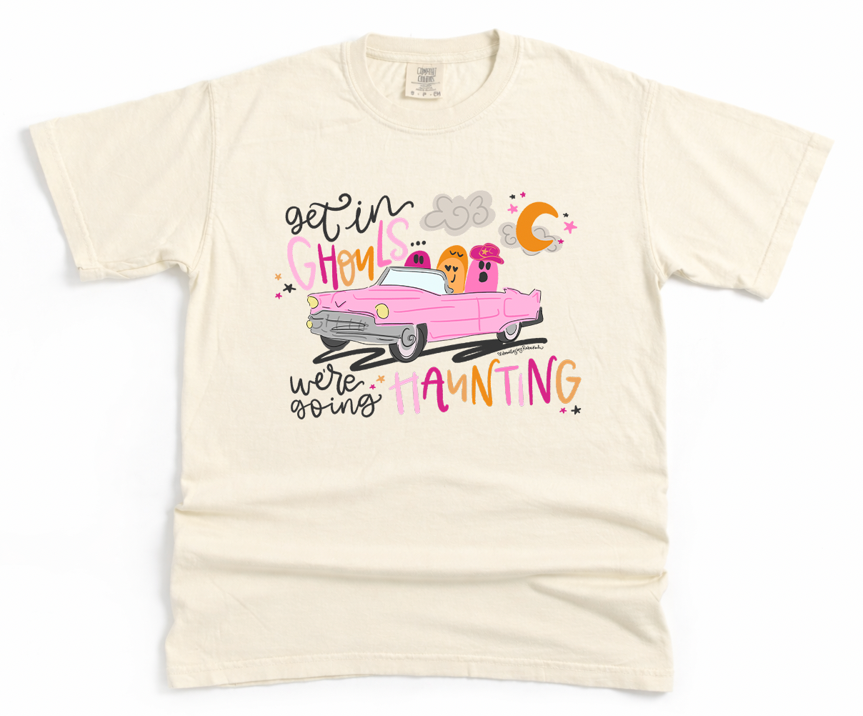 Get In Ghouls Ivory Tee
