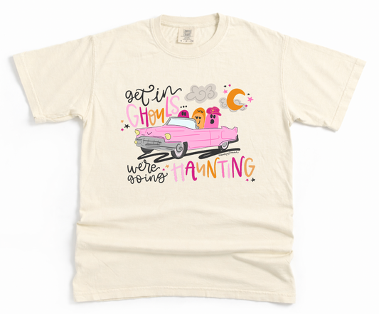 Get In Ghouls Ivory Tee