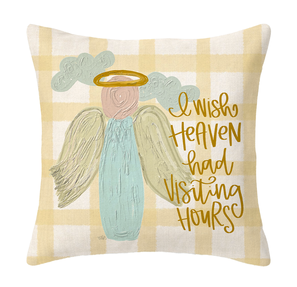 Visiting Hours Pillow