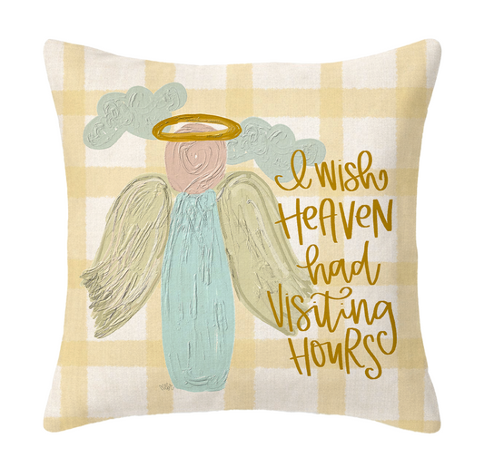 Visiting Hours Pillow