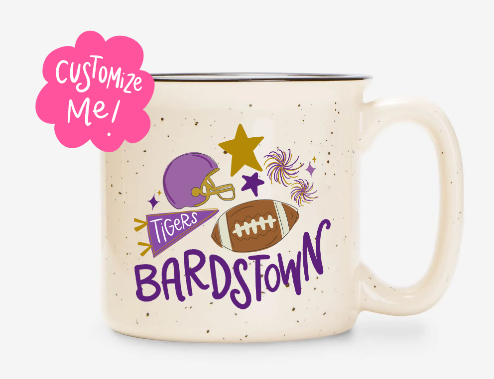 Custom Football Pride School Mug