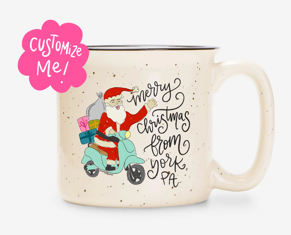 Merry Christmas From *Custom State* Mug