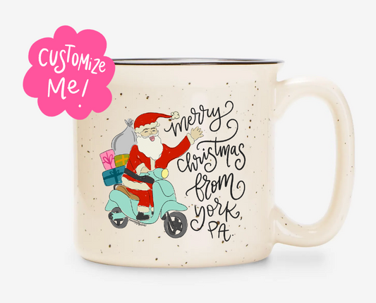 Merry Christmas From *Custom State* Mug