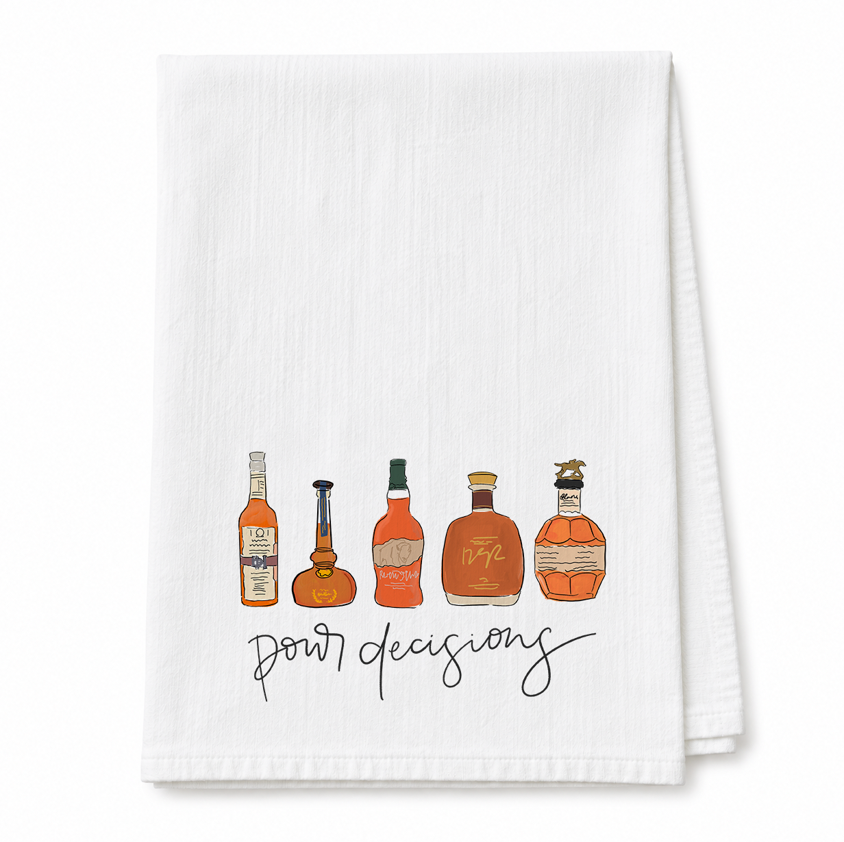 Pour Decisions Tea Towel