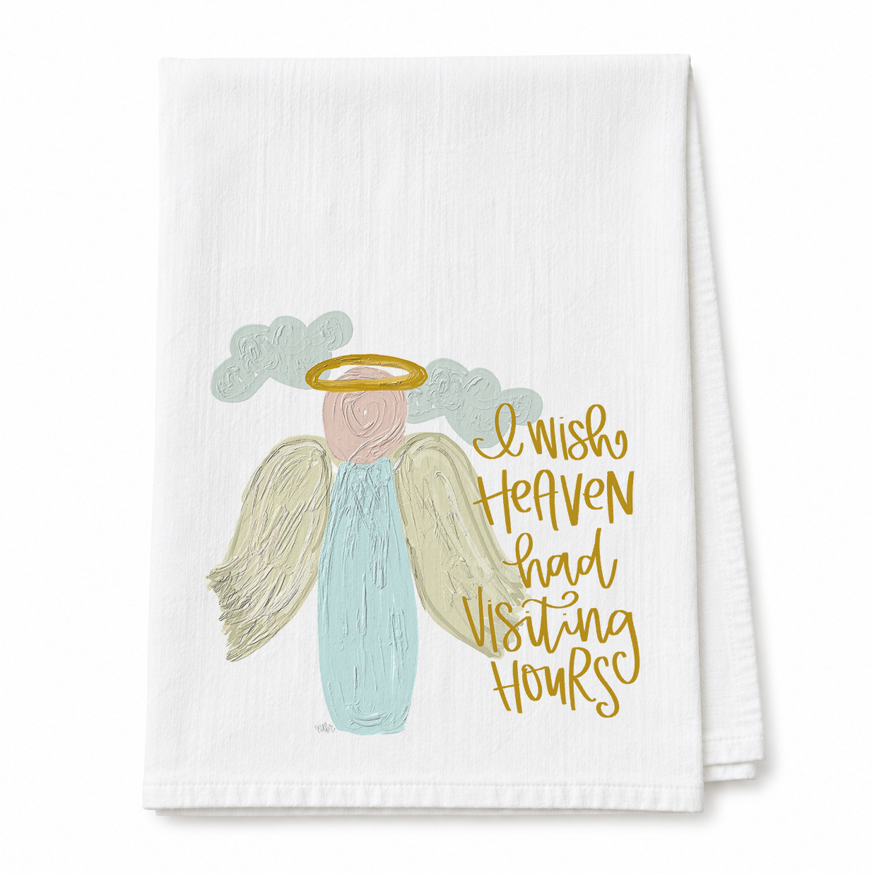 Visiting Hours Tea Towel
