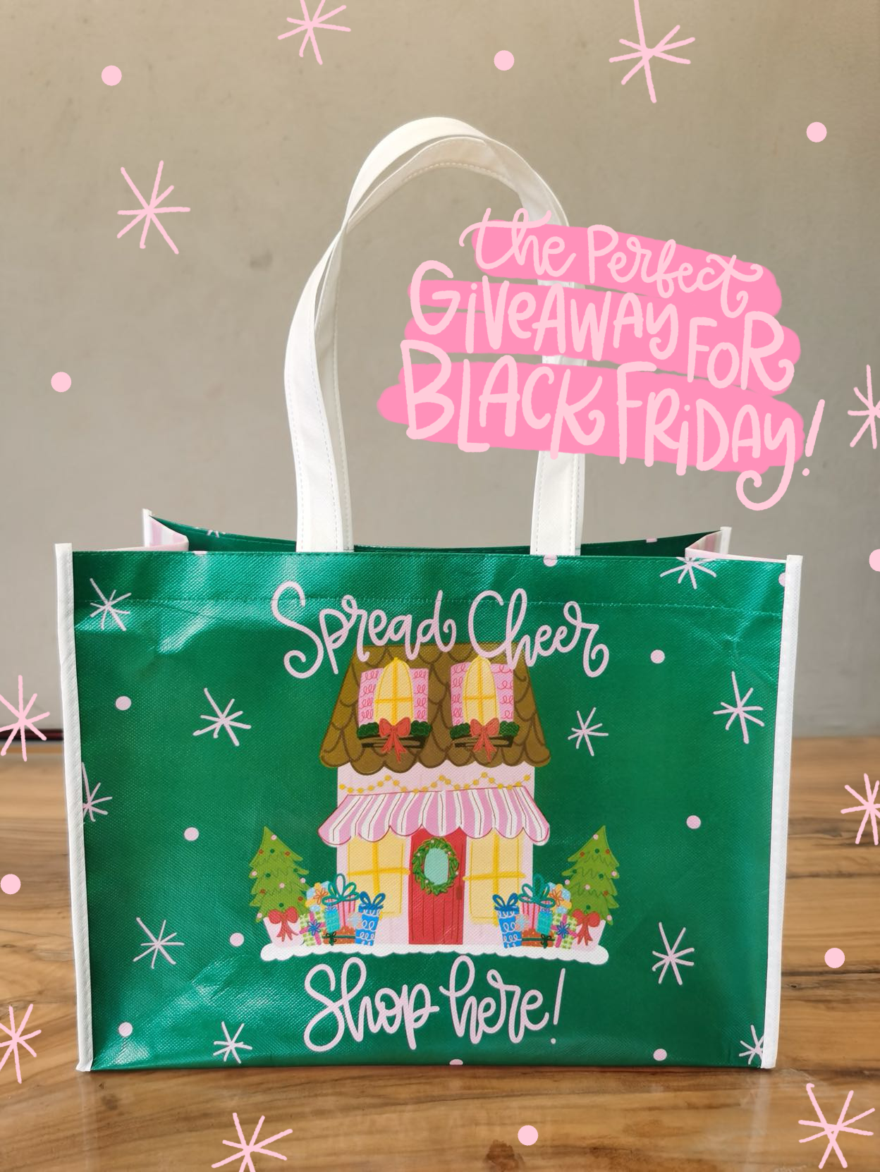 Shop Small Customer Giveaway Tote