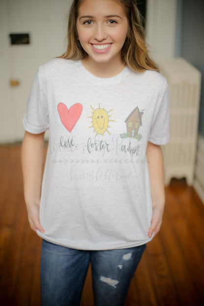 Love. Foster. Adopt (Child) Tee