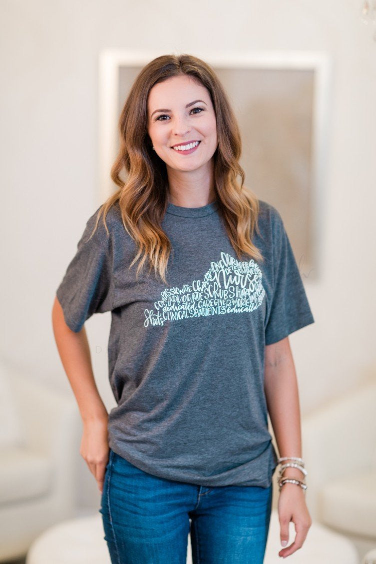 Kentucky Nurse Tee - Doodles by Rebekah