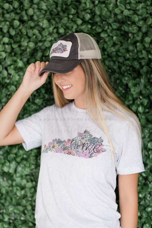 Kentucky Floral Tee - Graphic Tee