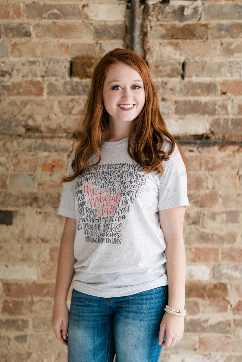 Arkansas Word Art - Doodles by Rebekah
