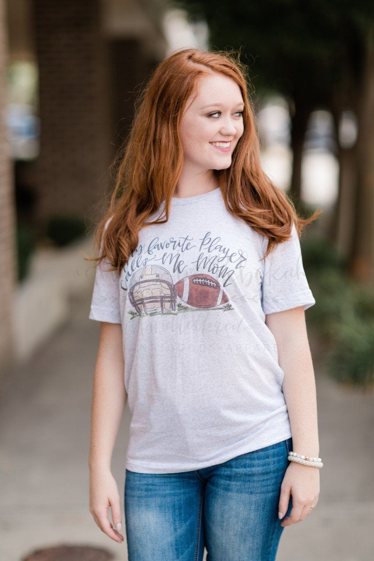 Football Mom Tee - Doodles by Rebekah